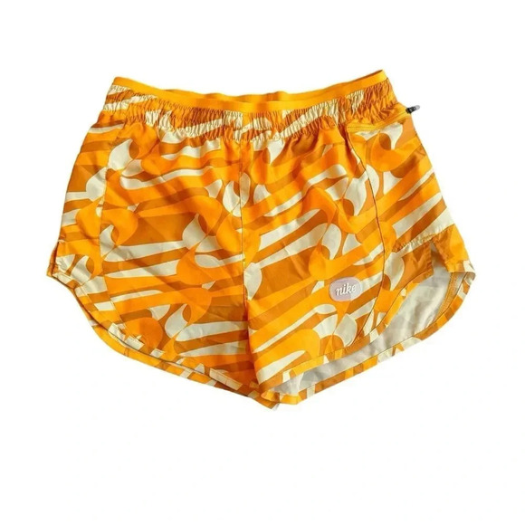 Nike Swoosh Dri-Fit Gold Yellow Running Shorts Training XS - Picture 1 of 7